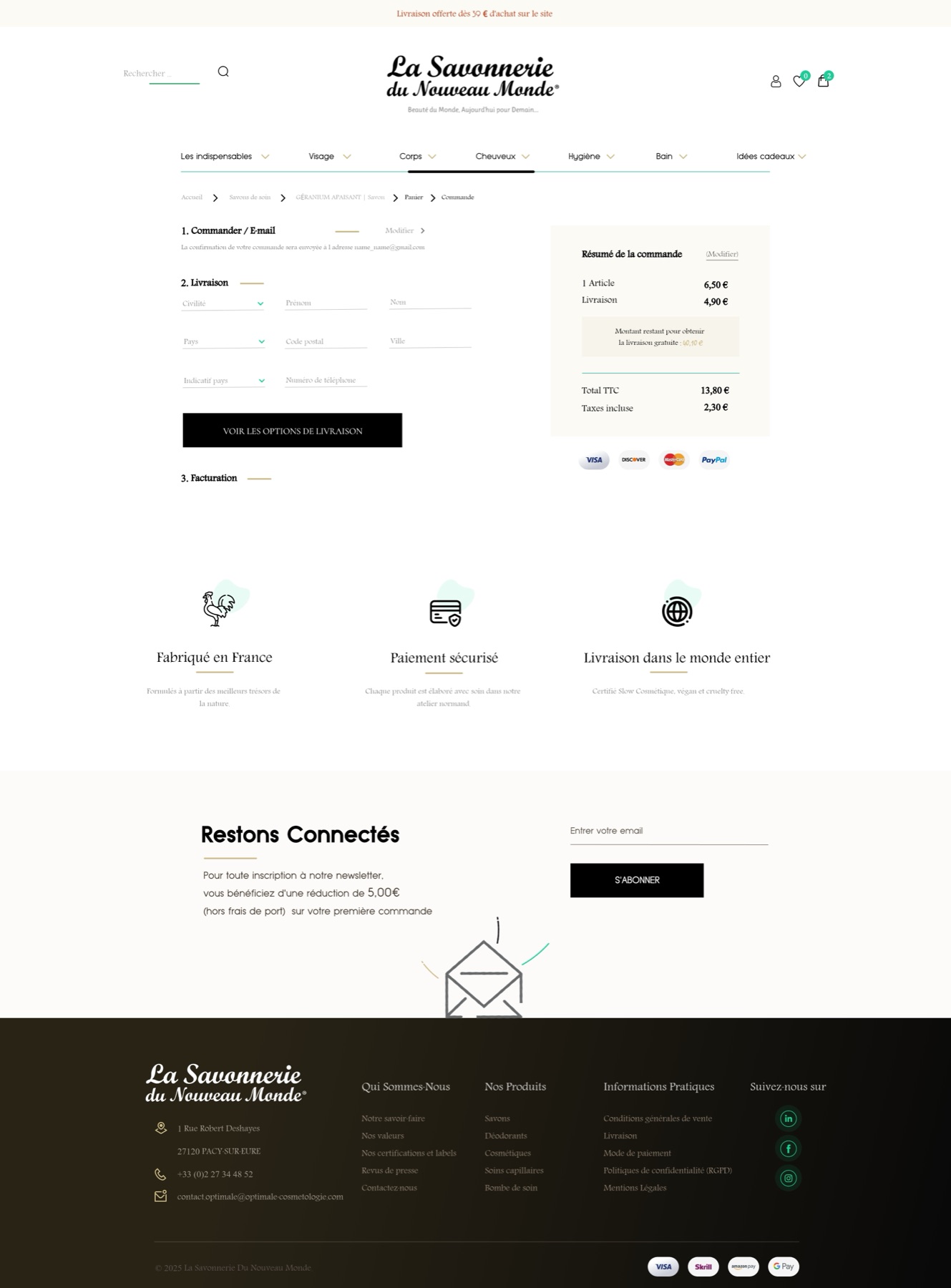 La Savonnerie du Nouveau Monde